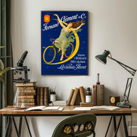 Fernand Clément & Cie Cycling Advertisement Poster