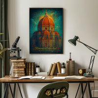 Florence Cathedral Renaissance Art Cultural Heritage Poster