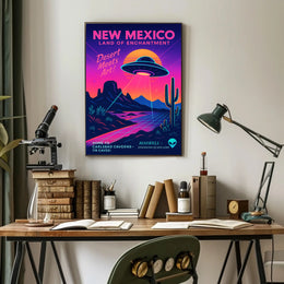 New Mexico Land of Enchantment Poster PosterGoat