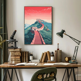 Serene Pathway Poster PosterGoat