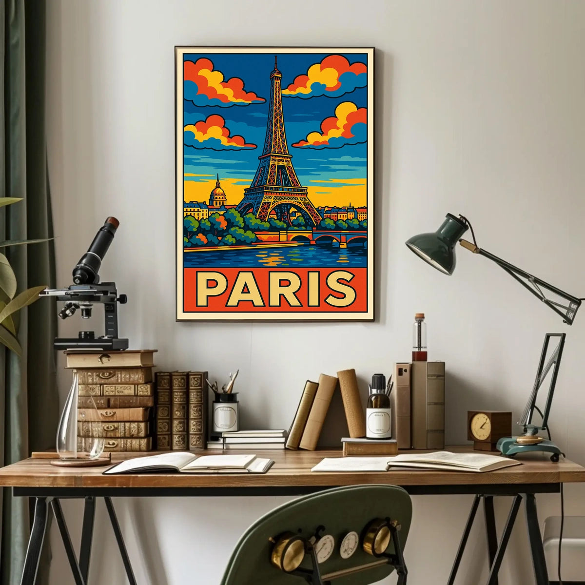 Paris Travel Poster