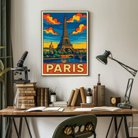 Paris Travel Poster