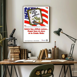 U.S. Savings Bonds Poster by Beth Alexander Poster PosterGoat
