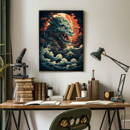 Dragon Of The Sea Poster