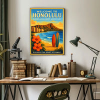 Welcome to Honolulu Poster