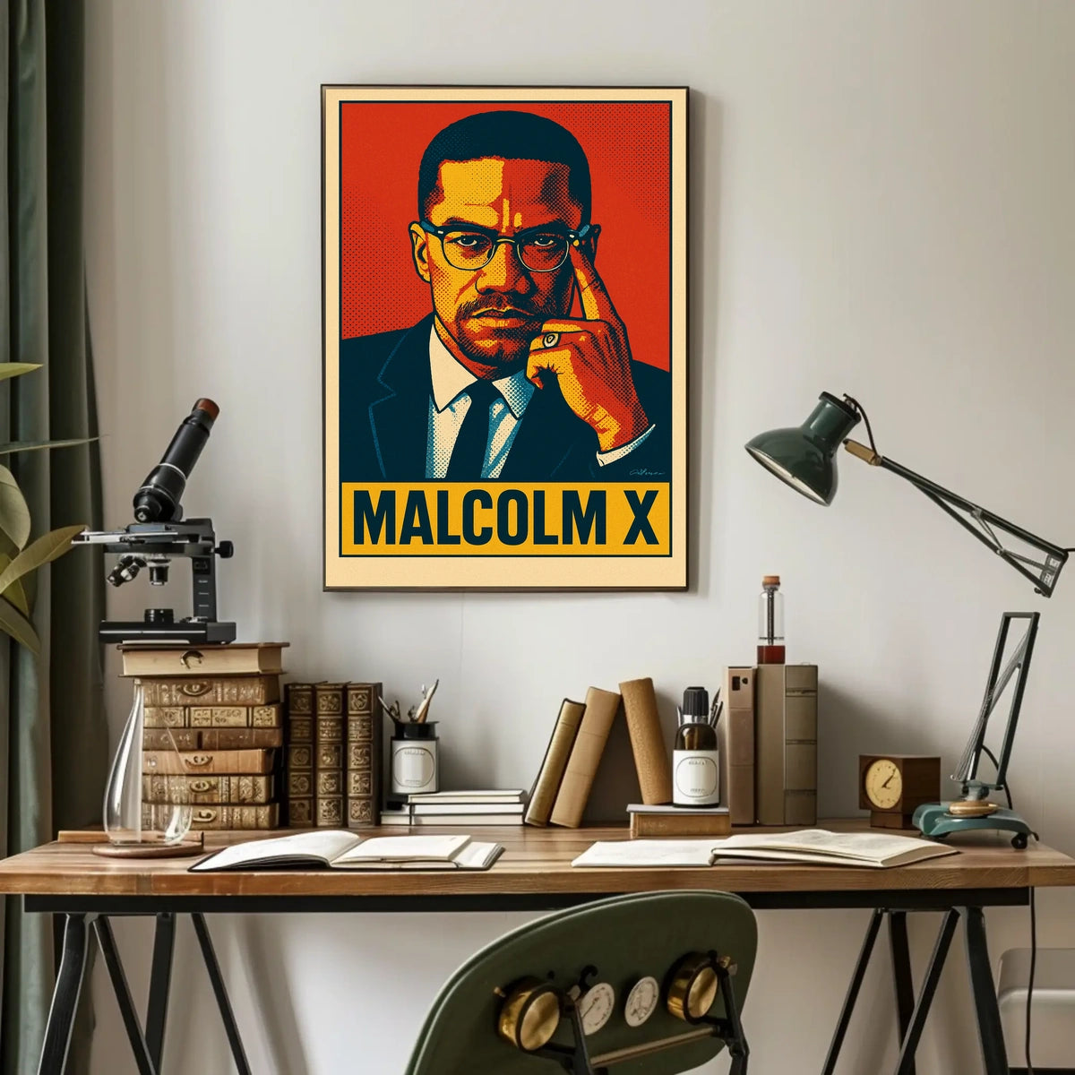 Malcolm X Poster