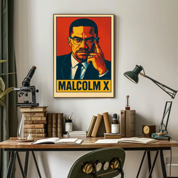 Malcolm X Poster