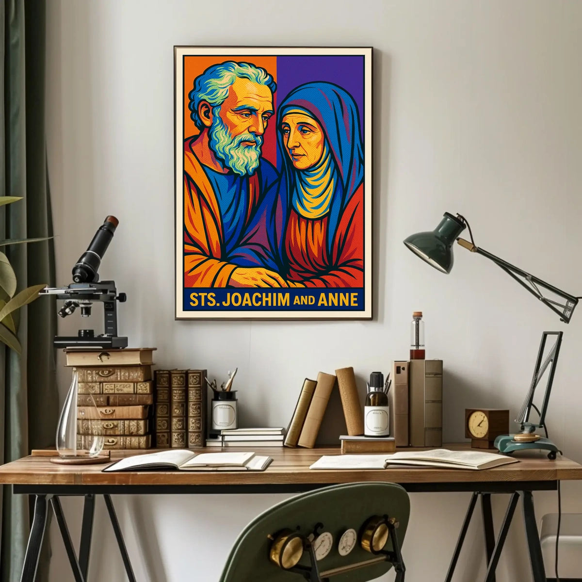 Saints Joachim and Anne Poster