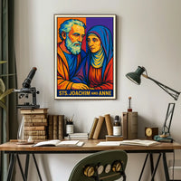 Saints Joachim and Anne Poster