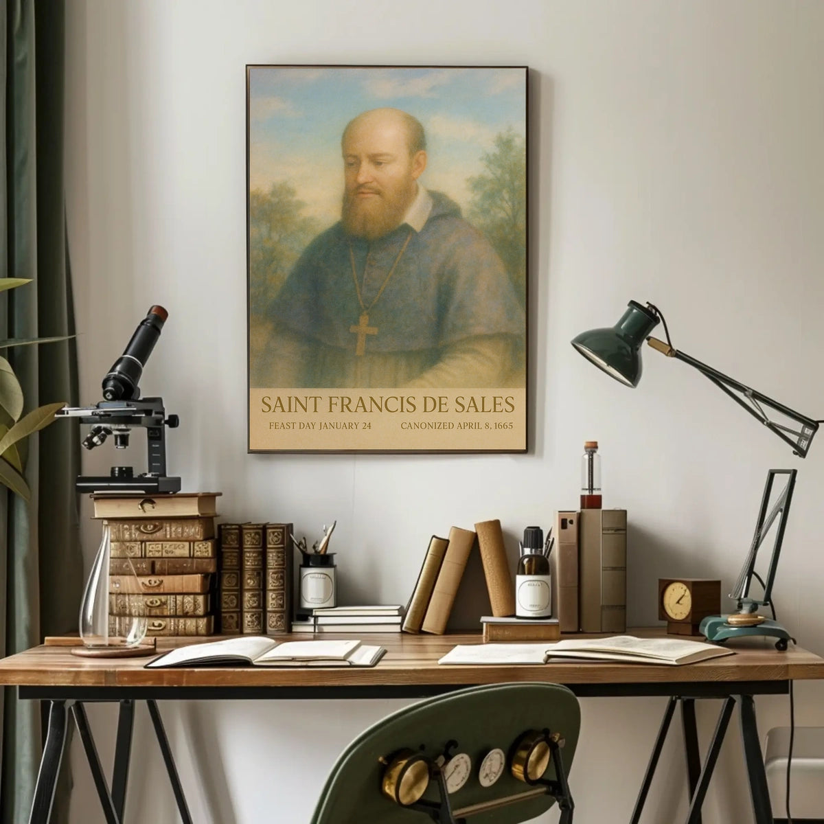 Saint Francis De Sales Poster