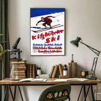 Kitzbüheler Ski Promotion Poster PosterGoat