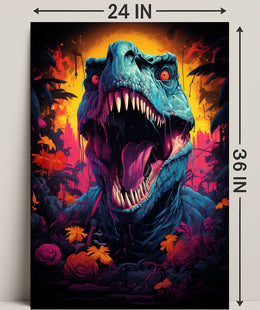 Roaring Jurassic Poster PosterGoat