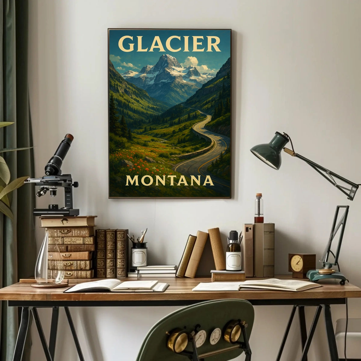 Glacier National Park Montana Poster