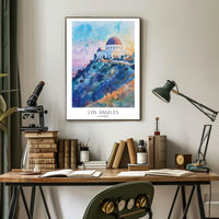 Los Angeles Skyline Poster