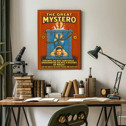 The Great Mystero Underwater Escape Poster PosterGoat