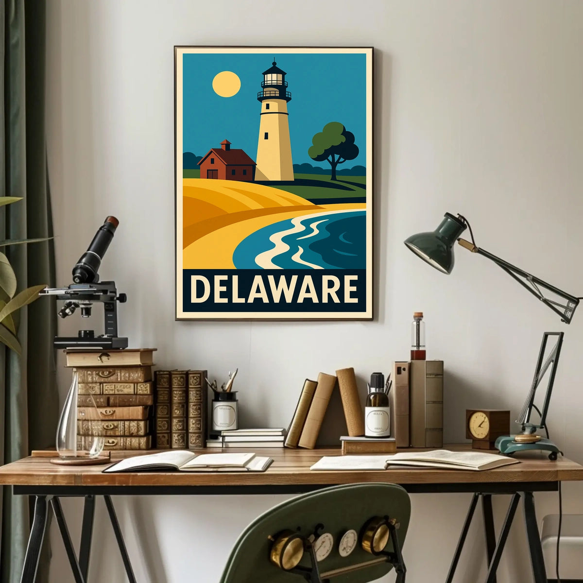Delaware Lighthouse Poster
