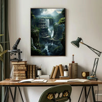 Enchanted Waterfalls Of The Lost City Poster
