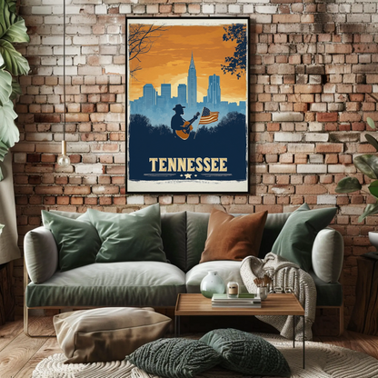 Tennessee Vintage Poster