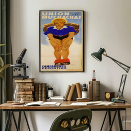 Union of Girls: Vintage Sports Camp Poster