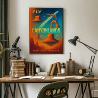 Fly Canyonlands Poster