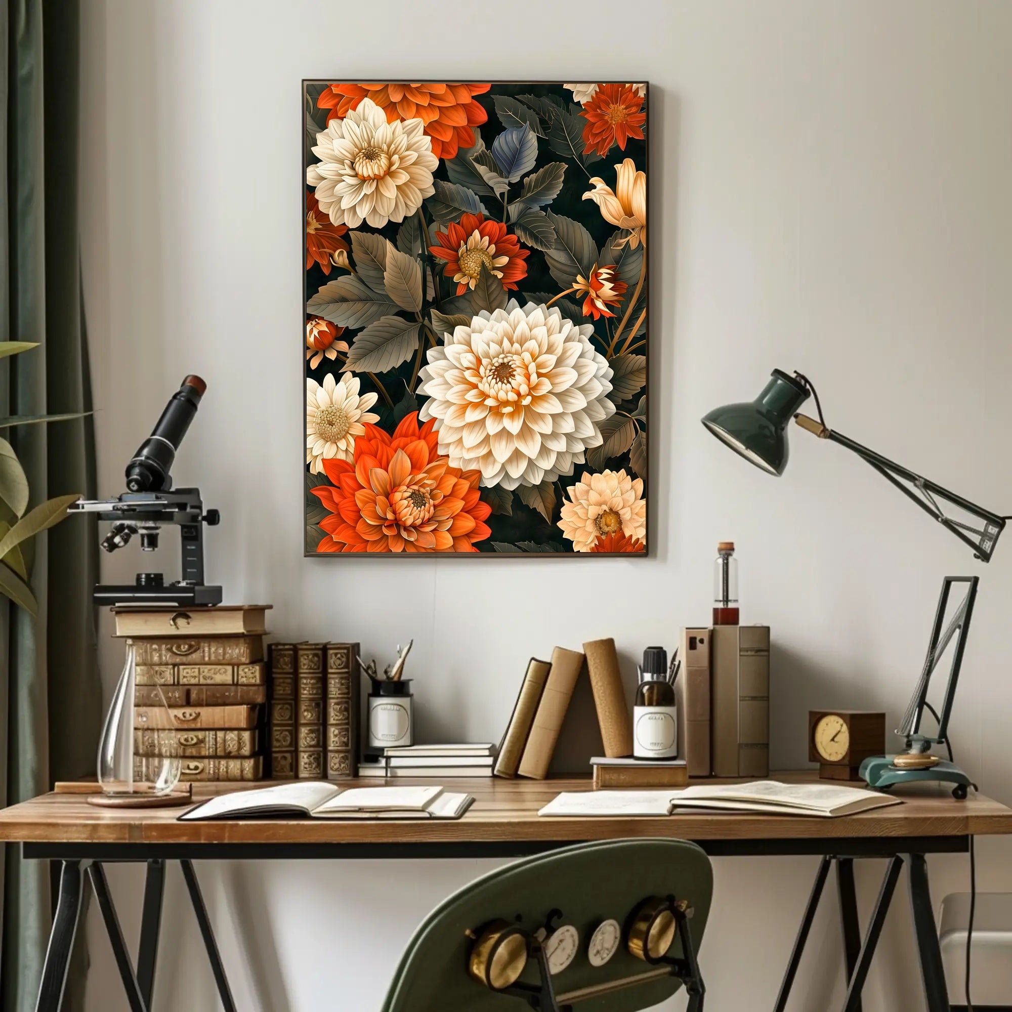 Floral Elegance William Morris Art Poster