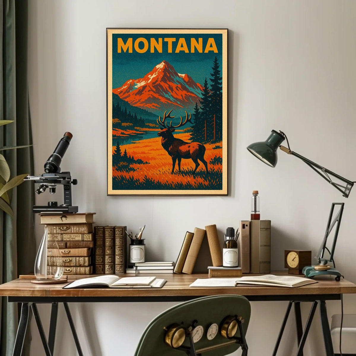 Montana Wilderness Poster