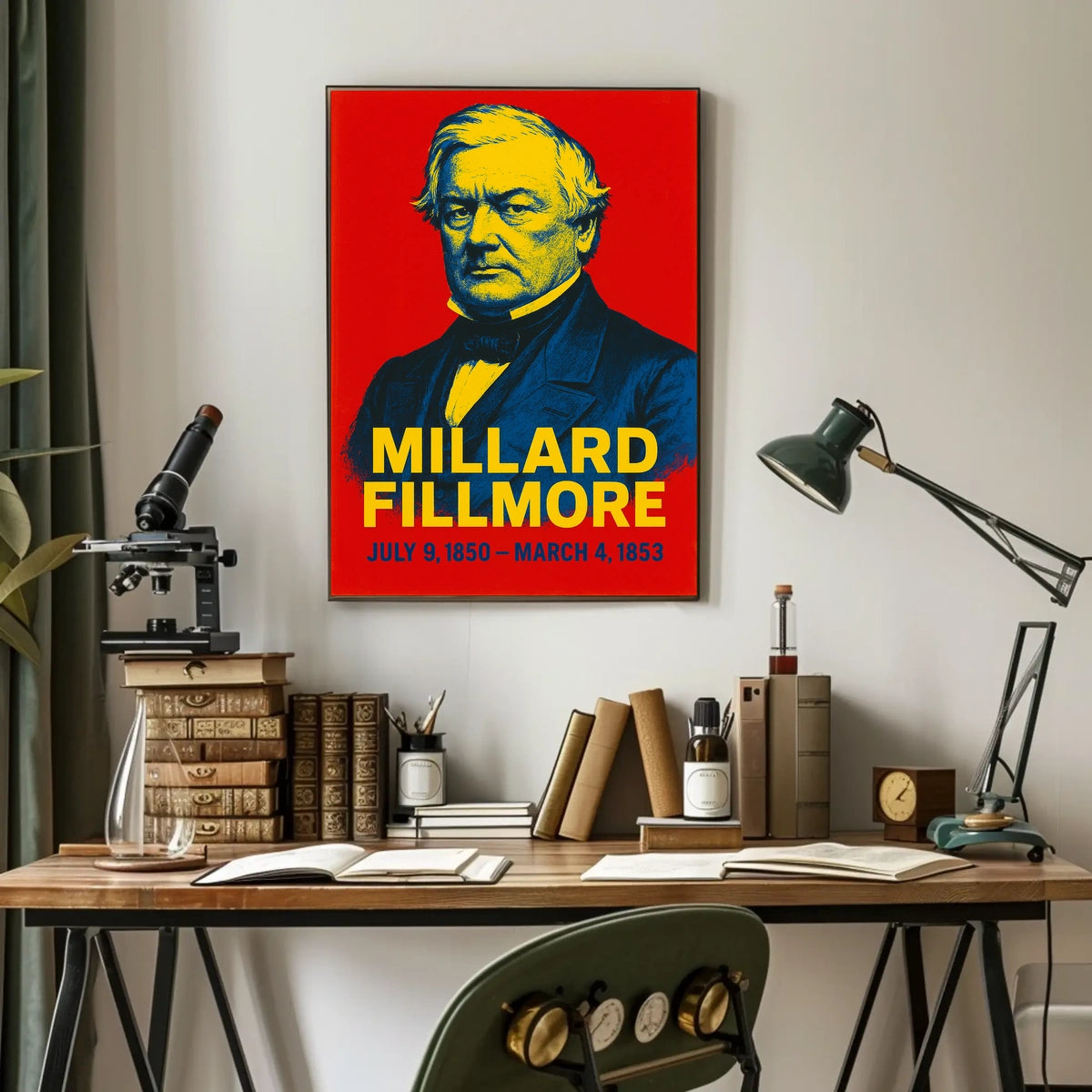 Millard Fillmore 13Th President Poster