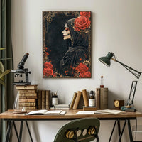 Day of the Dead Gothic Print Cultural or Heritage Poster