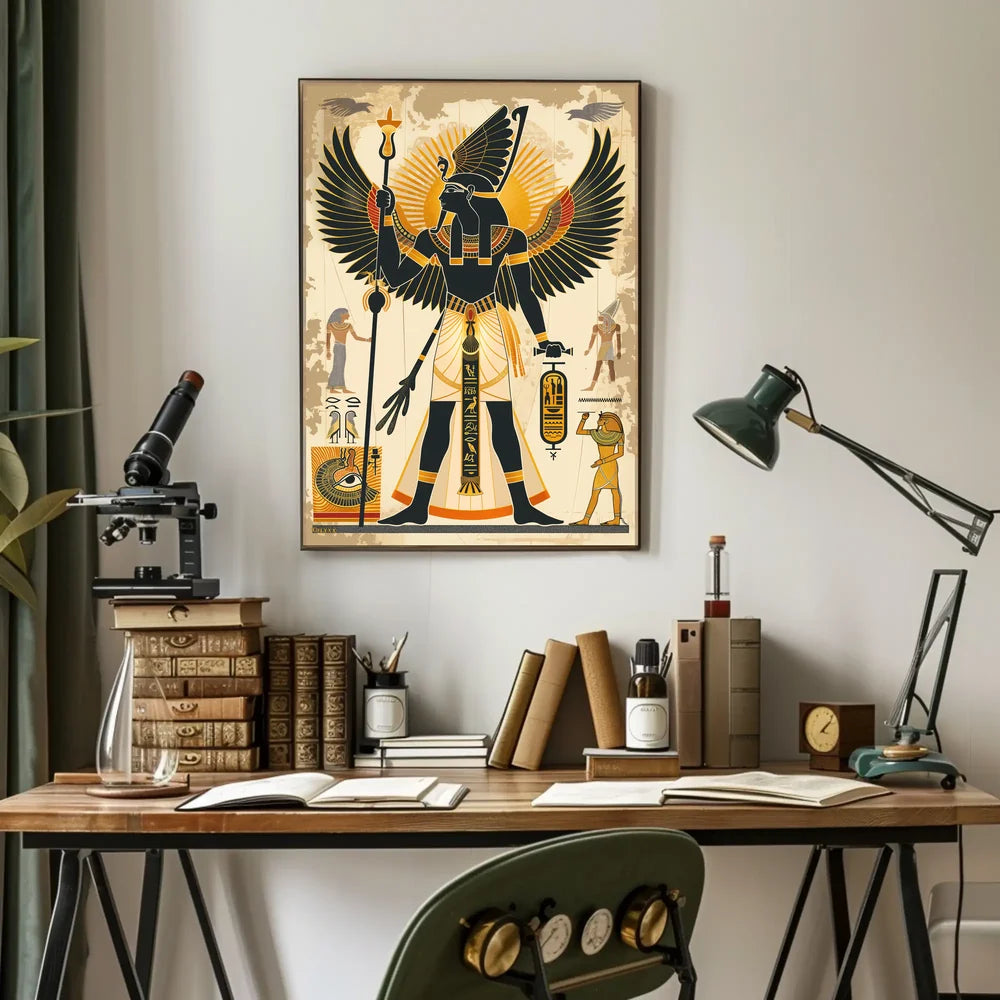 Vintage Travel Destination Art Deco Poster