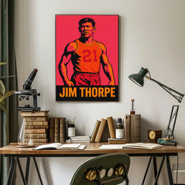 Jim Thorpe Athletic Legend Poster