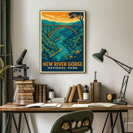 New River Gorge National Park Poster