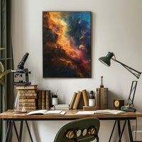 Ethereal Cosmic Nebula Photorealistic Space or Astronomy Poster PosterGoat