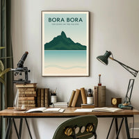 Bora Bora Vintage Travel Poster Masterpiece PosterGoat