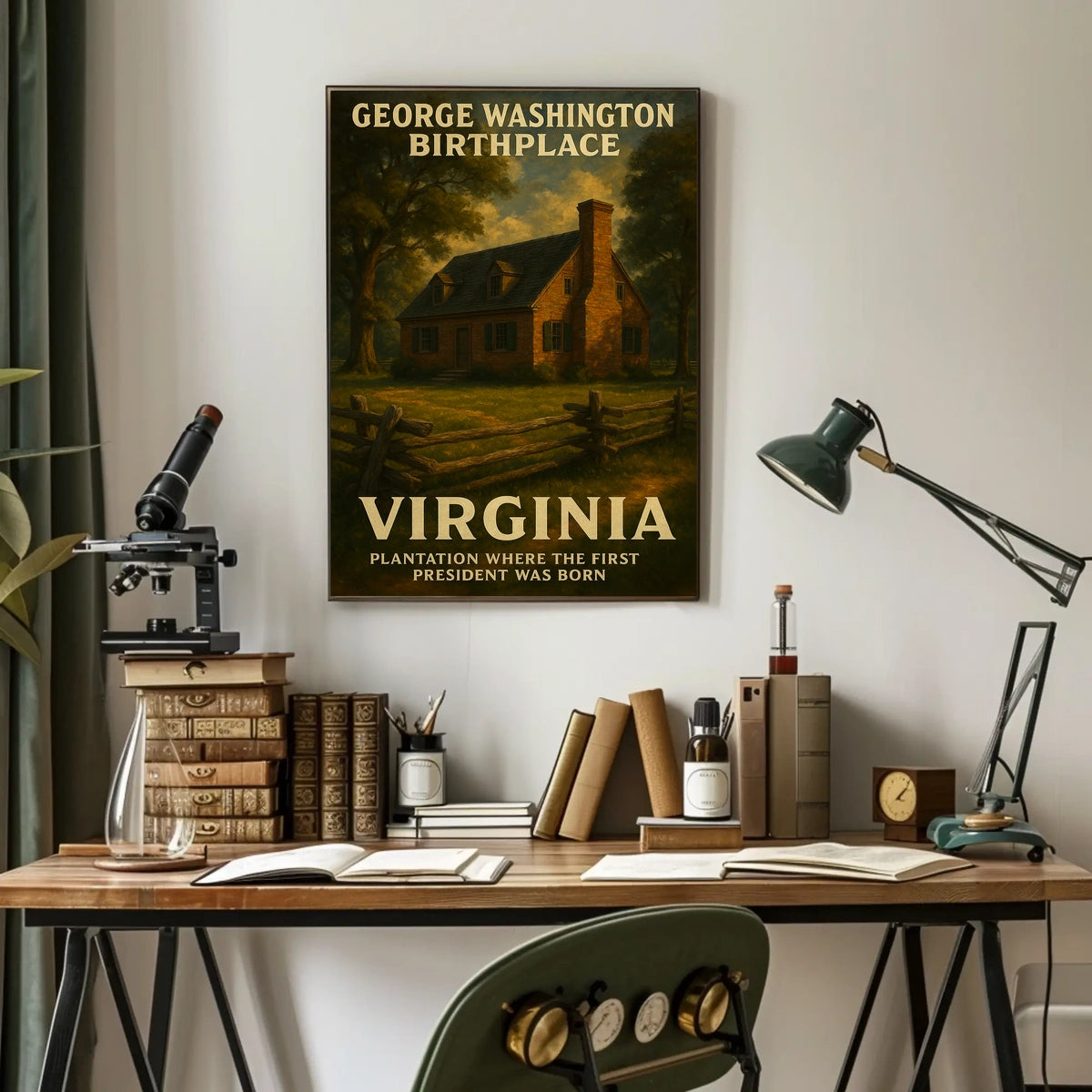 George Washington 1St President Poster