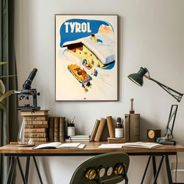Winter In Tyrol Poster
