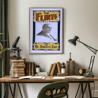 Mr. Herbert L. Flint Vintage Theatrical Poster