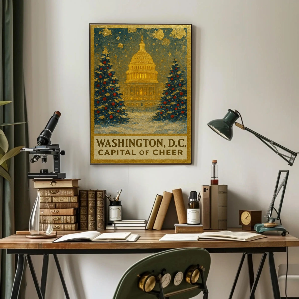 Washington, D.C. Capital Of Cheer Poster