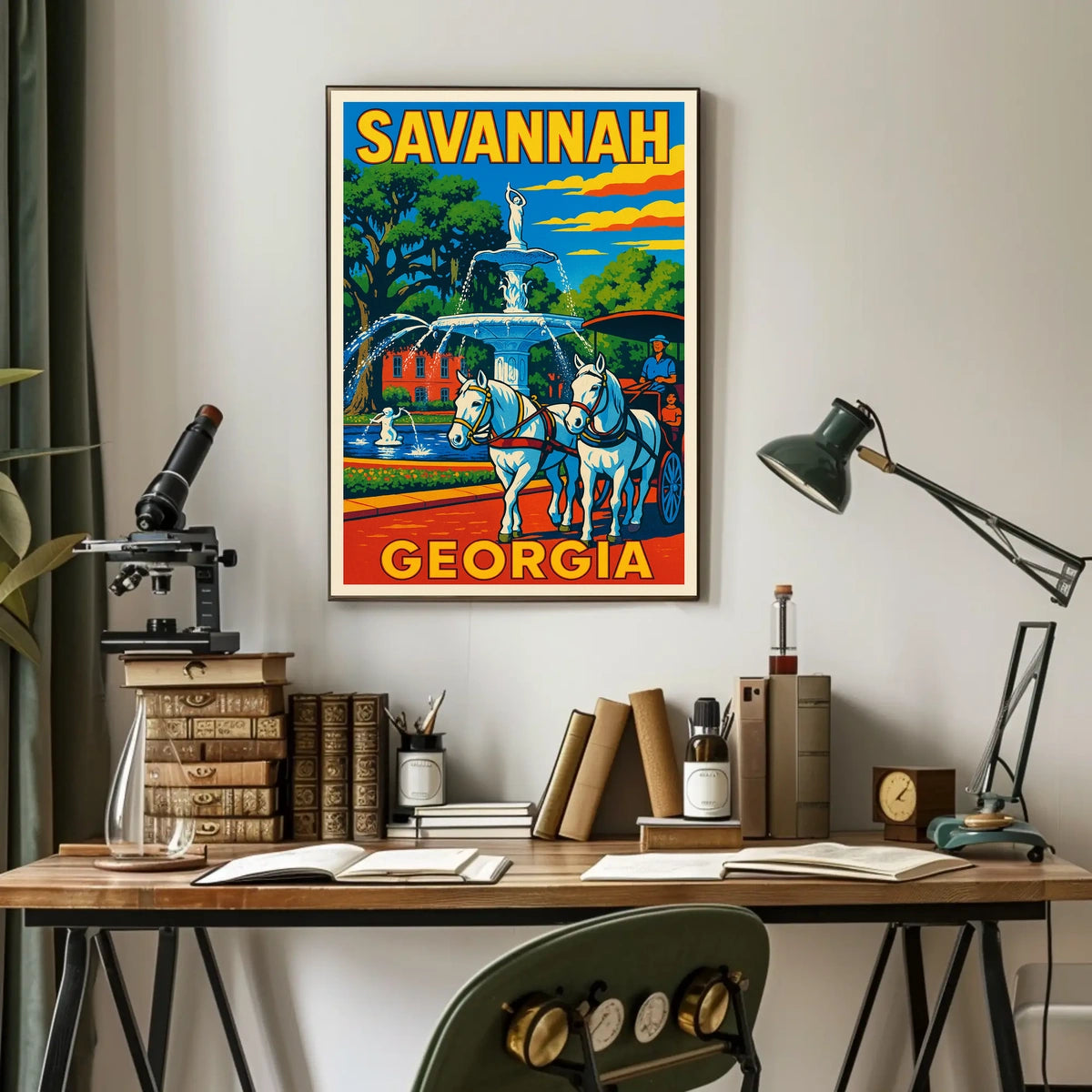 Savannah, Georgia Poster