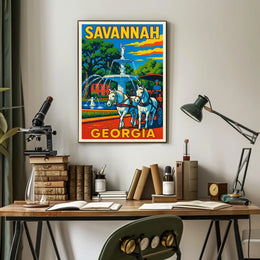 Savannah, Georgia Poster