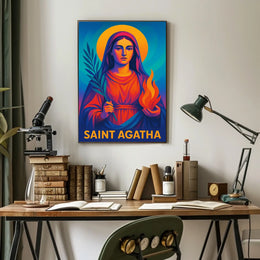 Saint Agatha Poster