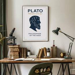 Plato Philosopher of the Ages Poster PosterGoat