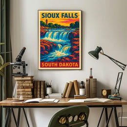 Sioux Falls South Dakota Poster