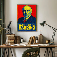 Warren G. Harding Poster