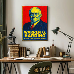 Warren G. Harding Poster