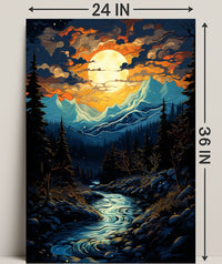 Aye Mystical Landscape Poster