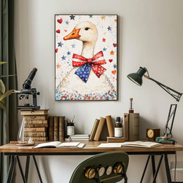 patriotic goose Poster