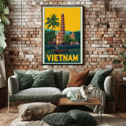 Vietnam Vintage Poster