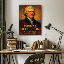 Thomas Jefferson 3Rd President Poster