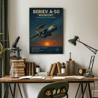 Guardian of the Skies: A Powerful Propaganda Poster