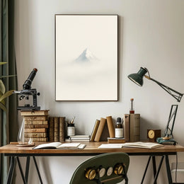 Serenity in the Mist Wall Art for Tranquil Decor PosterGoat